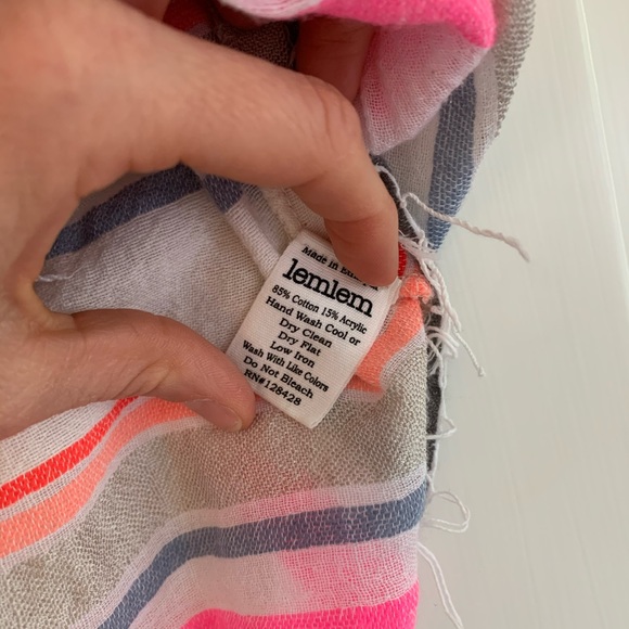 Lemlem off the shoulder beach top - Picture 2 of 4